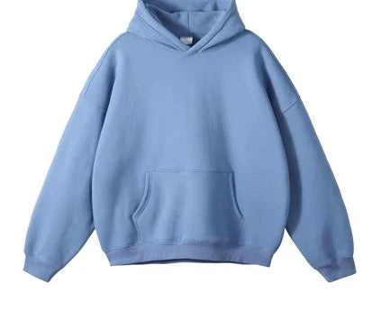 Basic Hoodies Baby Blue